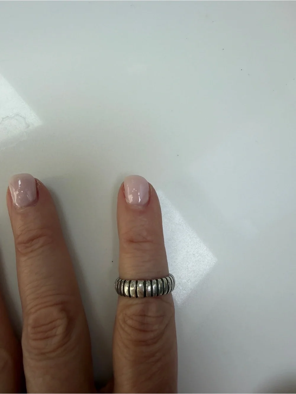 Lisa Jenks Vintage Sterling Silver Ring - Size 6